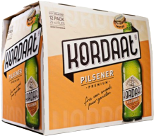 Kordaat Pilsener 12pack met flesjes van 25cl